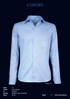 Giovanni Capraro 15-31 Heren Overhemd - Blauw