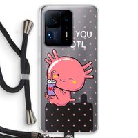 Love You A Lotl: Xiaomi Mi Mix 4 Transparant Hoesje met koord