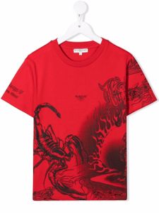 Givenchy Kids t-shirt à imprimé graphique - Rouge