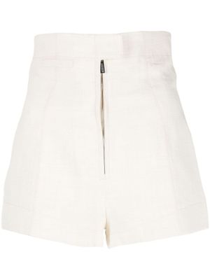 Jacquemus short à taille haute - Tons neutres
