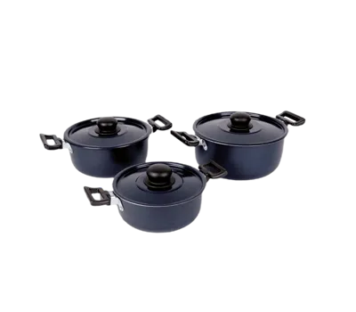 Bo-Camp Rondo Aluminium Pannenset