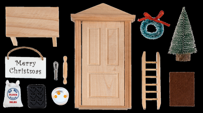 LIVARNO home Kabouterhuis decoratieset (Bakkerij decoratieset)