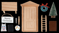 LIVARNO home Kabouterhuis decoratieset (Bakkerij decoratieset)