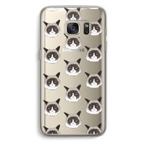 It's a Purrr Case: Samsung Galaxy S7 Transparant Hoesje