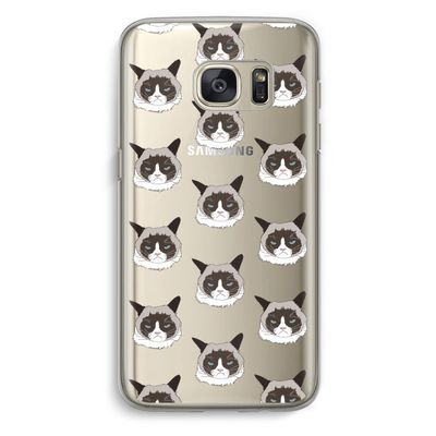 It's a Purrr Case: Samsung Galaxy S7 Transparant Hoesje