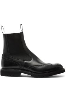 Tricker's bottines chelsea Henry en cuir - Noir