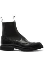 Tricker's bottines chelsea Henry en cuir - Noir