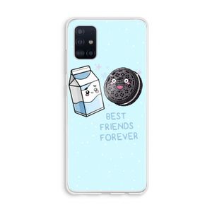 Best Friend Forever: Galaxy A51 4G Transparant Hoesje