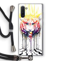 Fading: Samsung Galaxy Note 10 Transparant Hoesje met koord