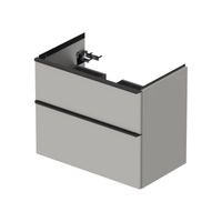 Badmeubel Duravit D-Neo Wand 78.4x45.2x62.5 cm Links Mat Betongrijs Duravit