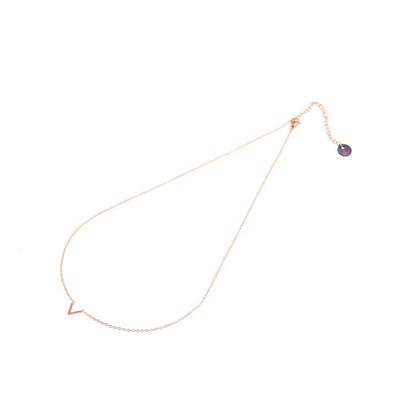 Go Dutch Label Ketting met V Goud
