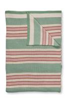 Pip Studio Plaid Bonsoir Combistripe Groen