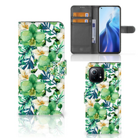 Xiaomi Mi 11 Hoesje Orchidee Groen