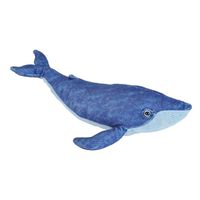 Pluche blauwe walvis knuffel 50 cm   -