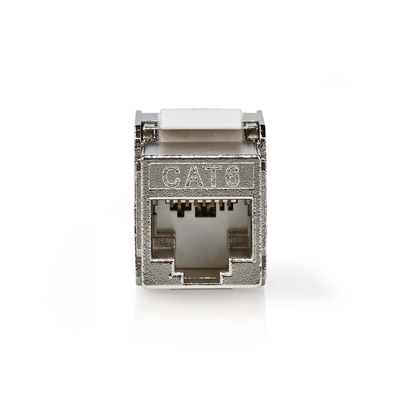 Nedis Keystone | CAT6 | RJ45 Female | S/FTP | Metaal | Doos - CCGB89720ME