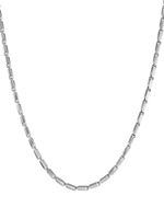 David Yurman collier Faceted Link en argent sterling (3 mm)