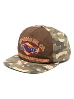 RHUDE chapeau Camo en coton - Vert - thumbnail