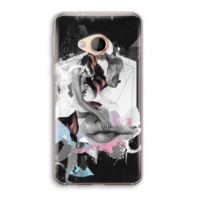 Camouflage de sommeil: HTC U Play Transparant Hoesje