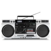 Ghetto Blaster - MEDION - Vintage - DAB+ - CD/Cassette/USB/MP3 - 2x10W RMS - Zilver