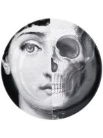 Fornasetti assiette imprimée - Noir