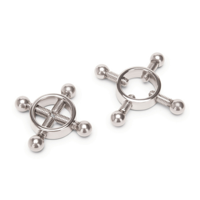 Prowler Red 4-Weg Schroefnippel Klem - Zilver