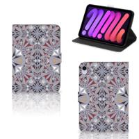 iPad Mini 6 (2021) Leuk Tablet hoesje Flower Tiles