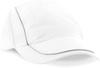 Beechfield CB182 Coolmax® Flow Mesh Cap - White - One Size - thumbnail