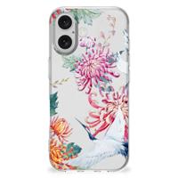 iPhone 16 | TPU Hoesje | Bird Flowers