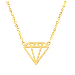 Cilla Jewels dames ketting Diamond geelgoud Verguld