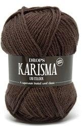 Drops Karisma Uni Colour 004 Chocoladebruin