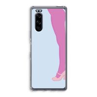 Pink panty: Sony Xperia 5 Transparant Hoesje
