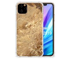 Apple iPhone 11 Pro Max Anti-Shock Hoesje Marmer Creme