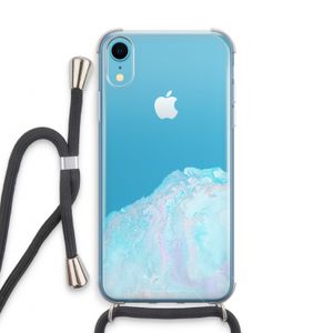 Fantasie pastel: iPhone XR Transparant Hoesje met koord