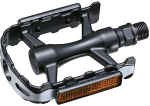 Union pedaal sp-600 aluminium, zwart, 9/16". hangverpakking