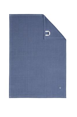 Cawö Cawö theedoek Solid 50x70 nachtblauw