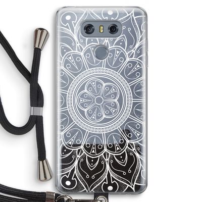 Roses Are Red: LG G6 Transparant Hoesje met koord