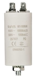 Fixapart W1-11010N Condensator 10.0 uf / 450 V + Aarde