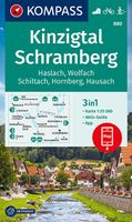 Wandelkaart 880 Kinzigtal - Schramberg | Kompass - thumbnail