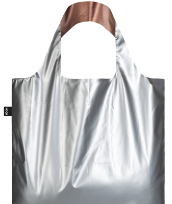 Loqi Bag Duo Bag Metallic Silver Rose Gold