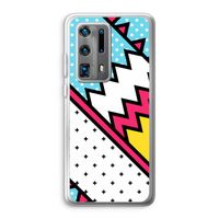 Pop Art #2: Huawei P40 Pro Plus Transparant Hoesje