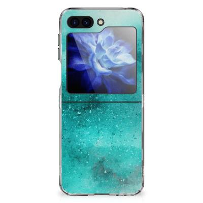 Smartphone hoesje Samsung Galaxy Z Flip 6 Painting Blue