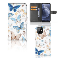 Telefoonhoesje met Pasjes voor iPhone 12 | 12 Pro (6.1") Vlinder