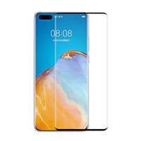 Voor Huawei P40 Pro ENKAY Hat-Prince 0.26mm 9H 3D Explosion-proof Full Screen Curved Heat Bending Tempered Glass Film