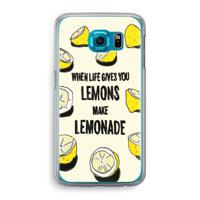 Lemonade: Samsung Galaxy S6 Transparant Hoesje