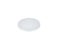 Deksel PS Milkshakebeker plat met kruis Ø90mms 50 stuks