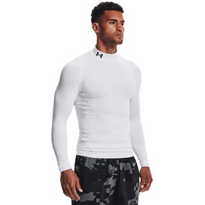 Under Armour Cold Gear Armour Compressieshirt Wit