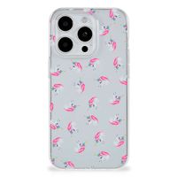 TPU bumper voor iPhone 15 Pro Unicorns - thumbnail