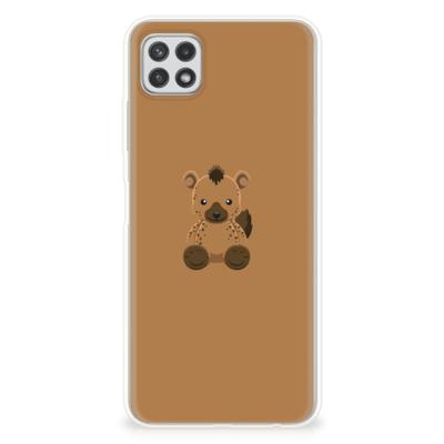 Samsung Galaxy A22 5G Telefoonhoesje met Naam Baby Hyena