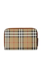 Burberry portefeuille pliant à motif Vintage Check - Tons neutres