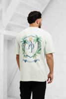 Pure Path Tropical T-Shirt Heren Lichtgroen - Maat M - Kleur: Lichtgroen | Soccerfanshop
